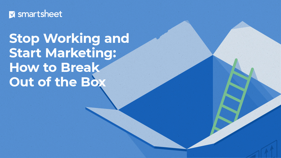 E-book cover and title Stop Working and Start Marketing: How to Break out of the Box