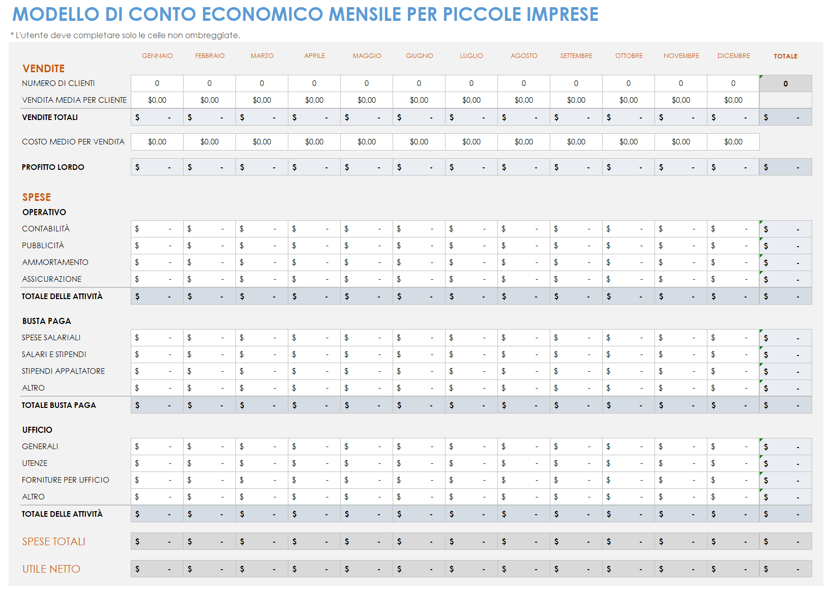 Creare il tuo budget mensile facilmente con questo PDF Stambile