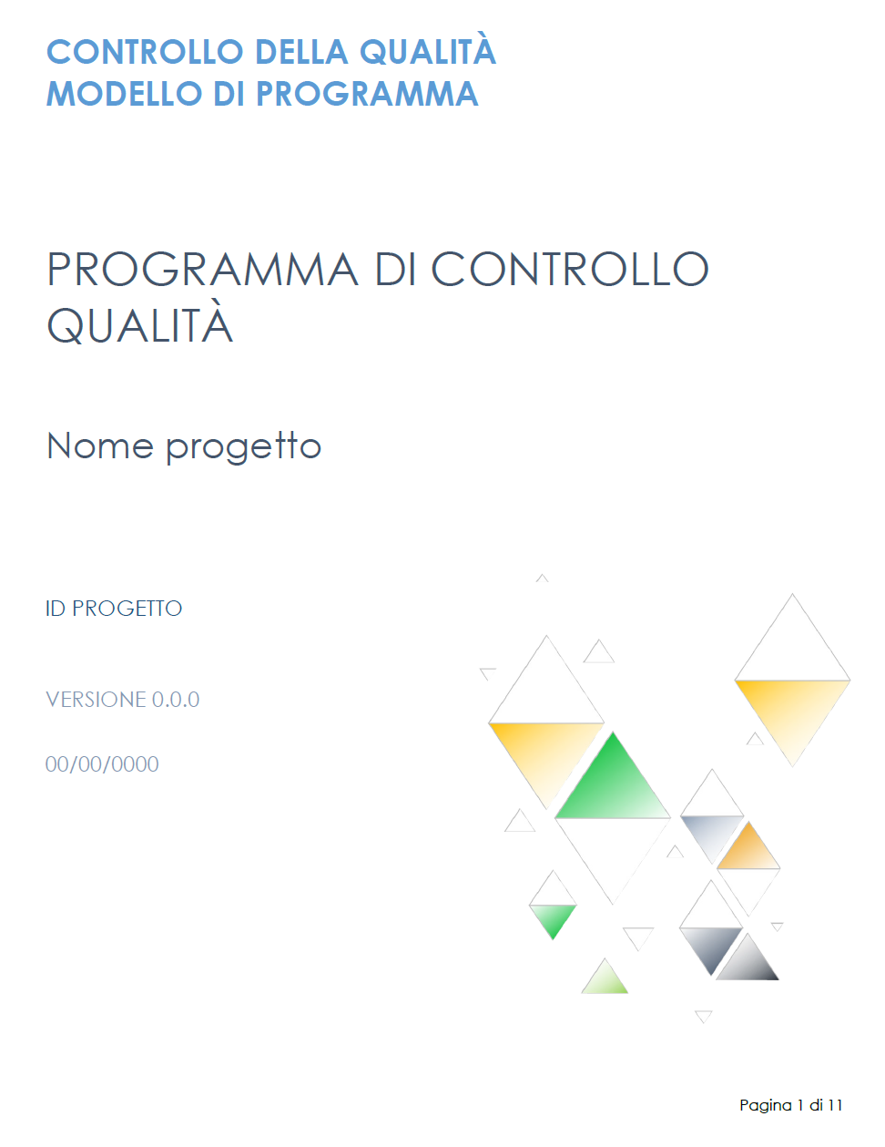 Programma di controllo qualità