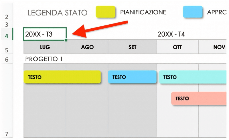  Regolare i quarti