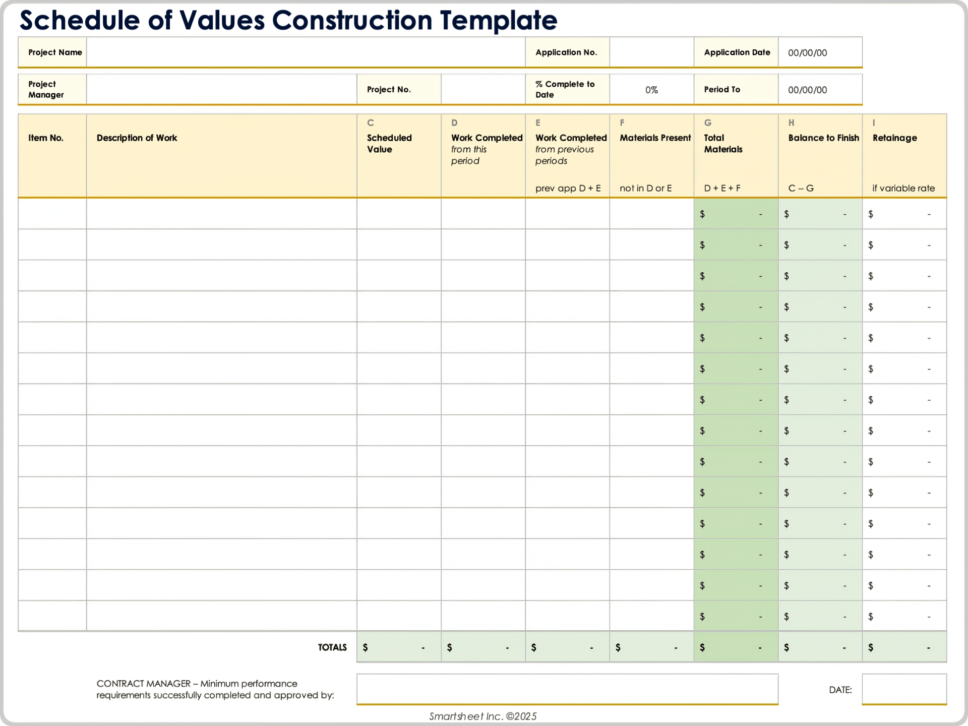 Modello di programmazione di valori per l’edilizia 10669