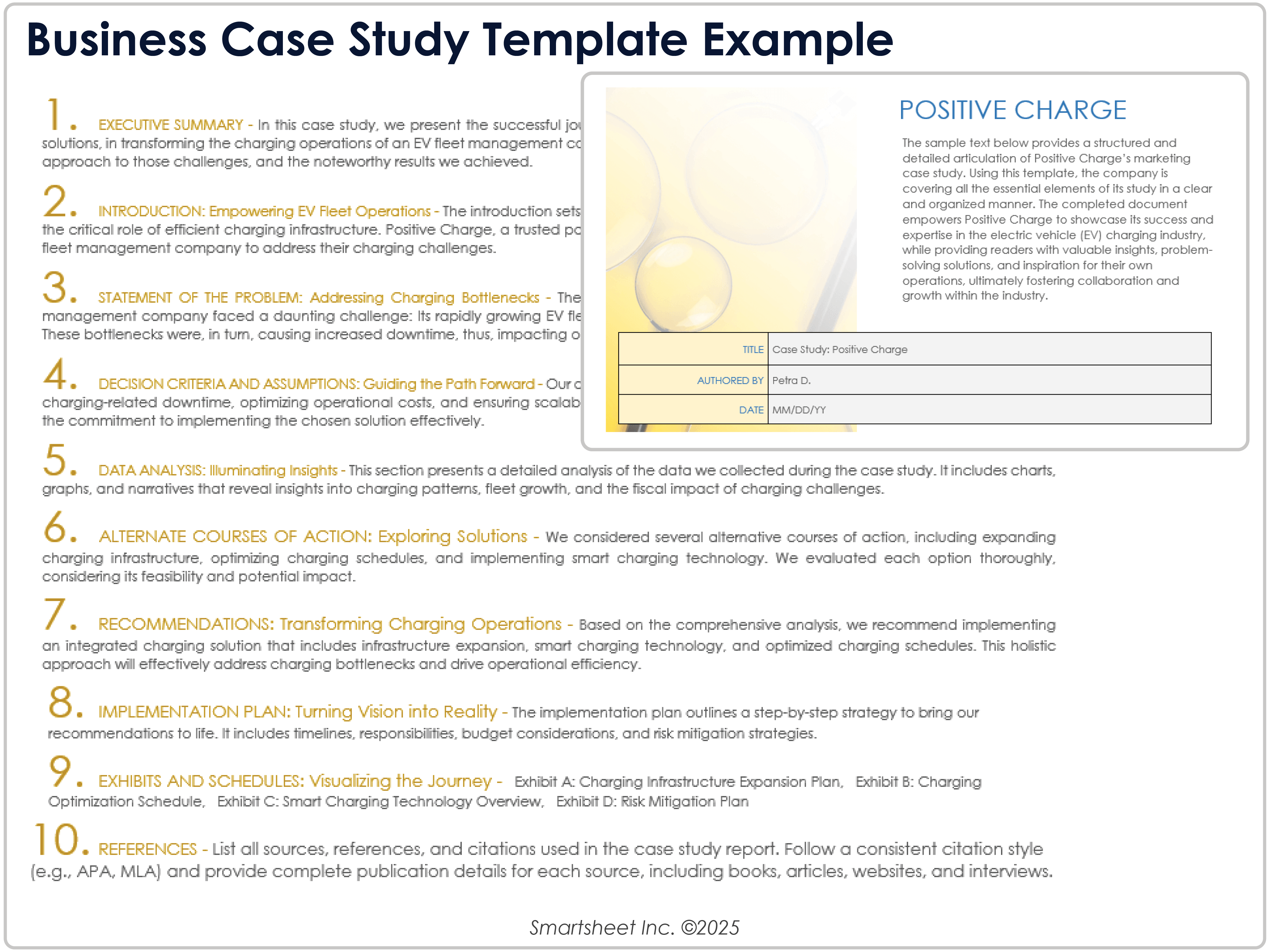 ESEMPIO DI MODELLO DI CASE STUDY AZIENDALE