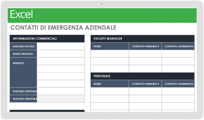 Modelli di elenchi di contatti gratuiti Smartsheet