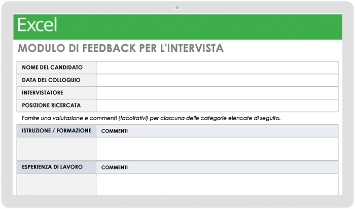 Interview Feedback Form