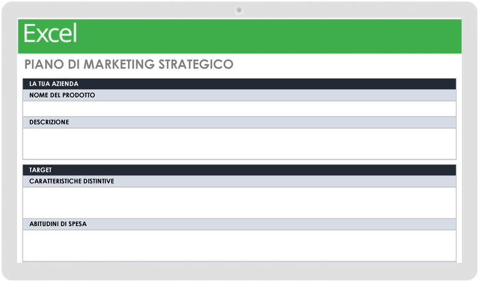 Piano di marketing strategico