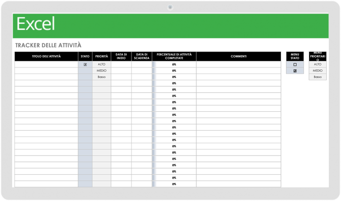 Oltre 30 modelli gratuiti di liste delle attività e checklist